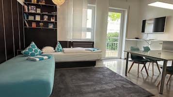 1 Schlafzimmer, Bügeleisen/Bügelbrett, Reisekinderbett, WLAN