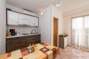 Apartment, 1 Queen Bed | Private kitchen - A1 Cozy Apt. w. big Garden, 2 Balconies & Grill (Rogoznica)