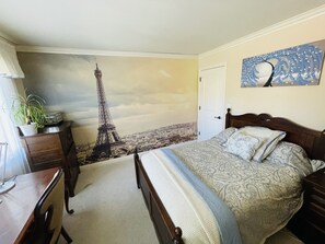 3 makuuhuonetta, silitysrauta/-lauta, vauvan matkasänky, ilmainen Wi-Fi