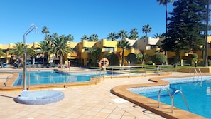 Outdoor pool - Vv Atlantic Garden with pool view, near beach (La Oliva)