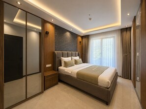 Apartment | 3 Schlafzimmer, Verdunkelungsvorhänge, schallisolierte Zimmer