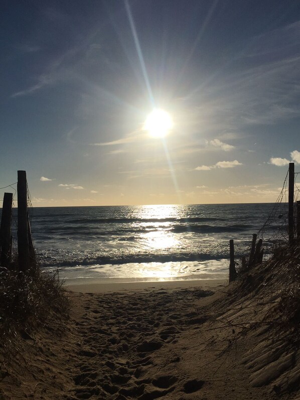 Beach nearby