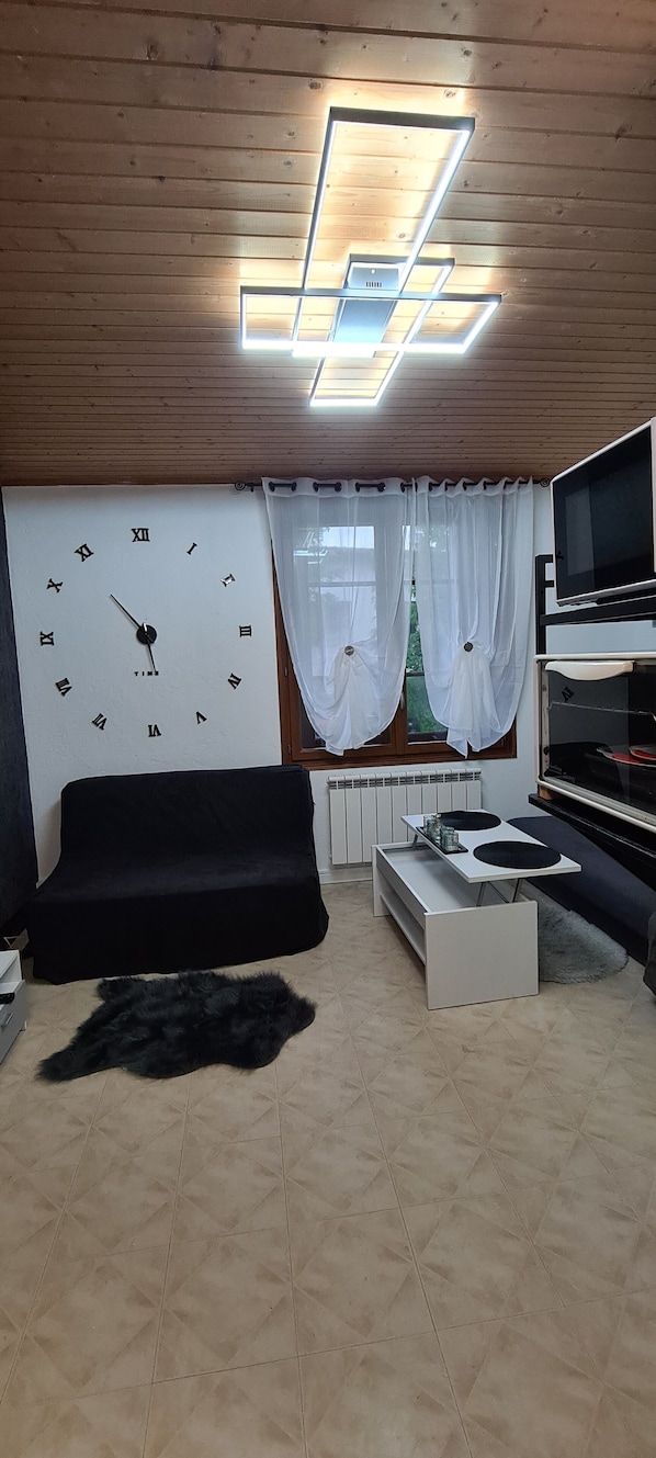 TV - Magnifique Studio de 20m2 Pour 1 à 4 Personnes (Les Rousses)