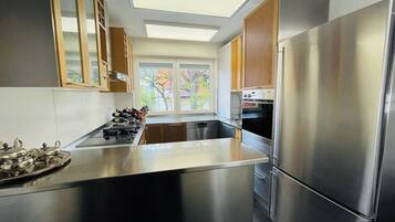 Kühlschrank, Ofen, Herdplatte, Geschirrspüler