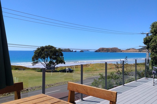 From the deck outdoor dining table