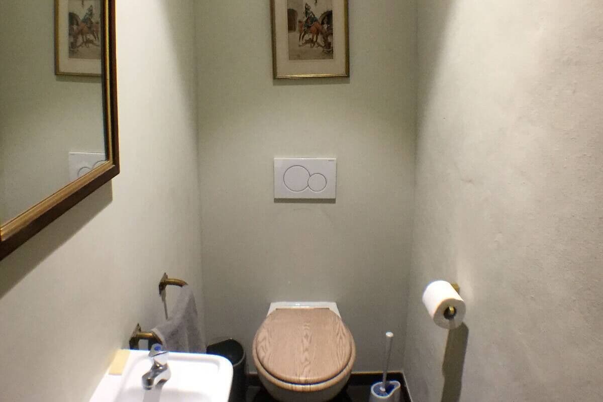 Deluxe-mökki | Kylpyhuone