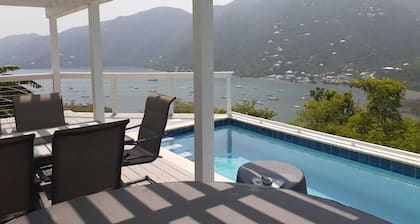 Bambooshay is a 2BR, 2BA private villa with AC, pool, hot tub & auto generator!