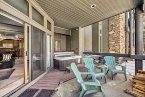 Terrace/patio - 12 C Powder Run 2 Bedroom Condo by RedAwning (Park City)