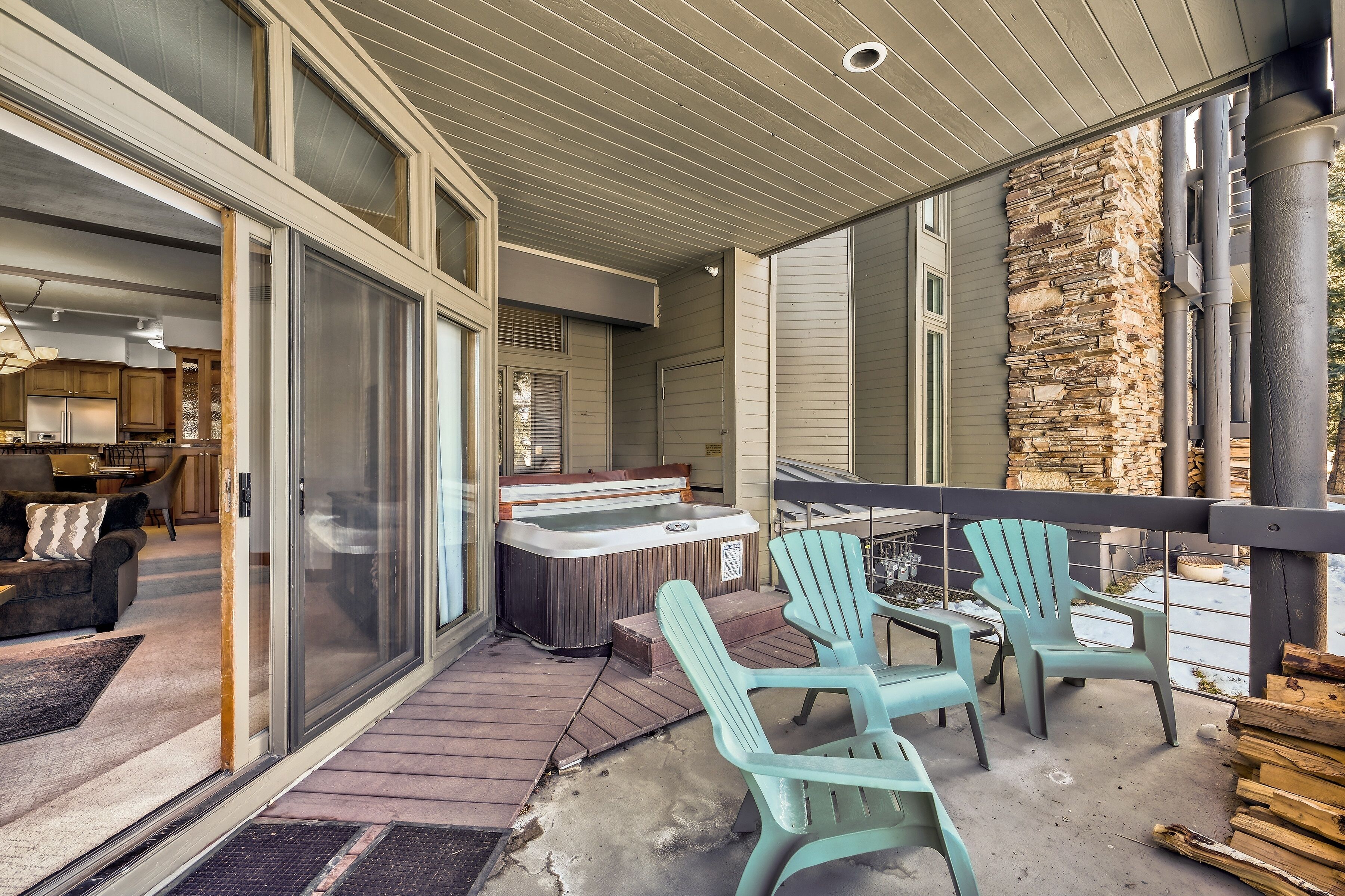 Condo, 2 chambres | Terrasse/patio