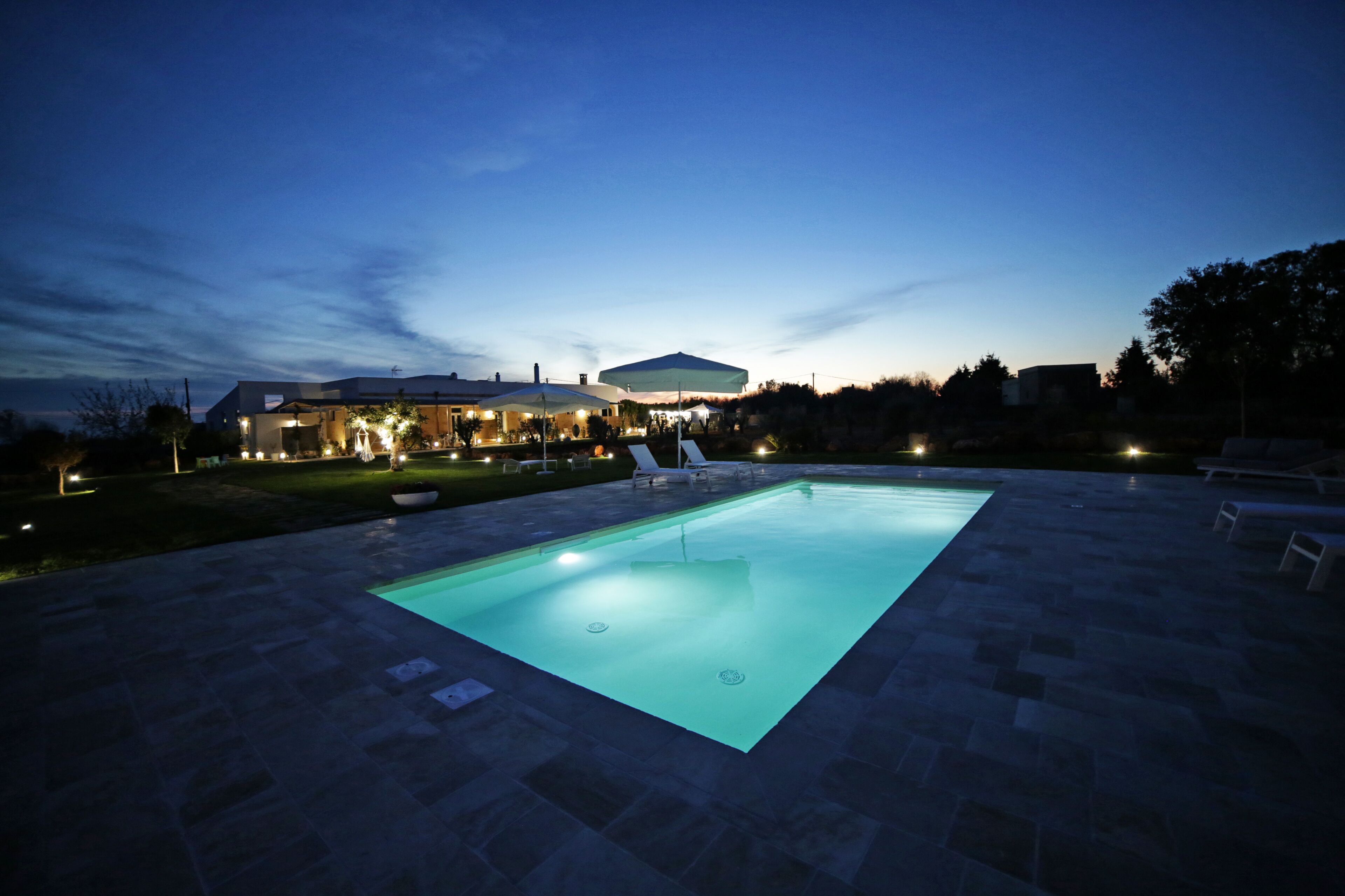 Seasonal outdoor pool