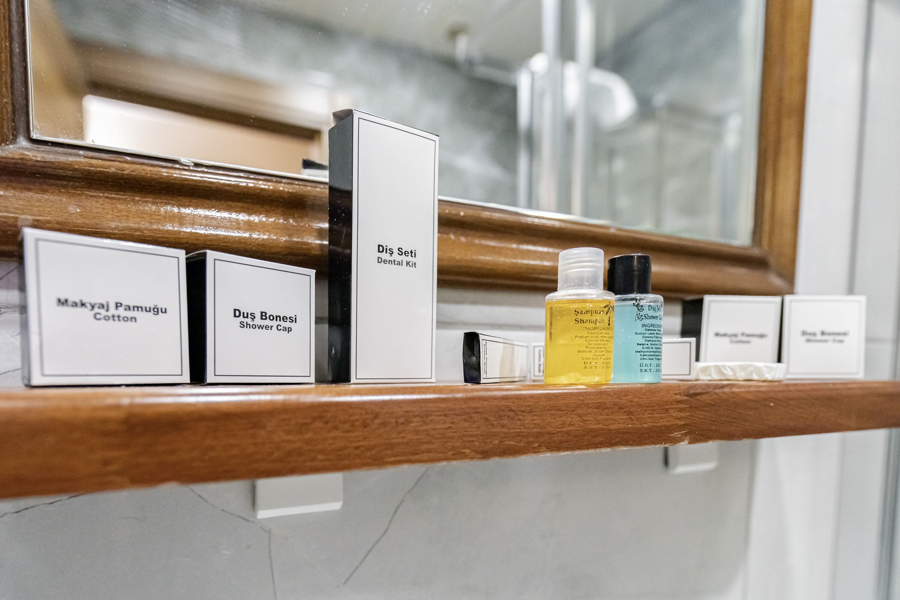 standard room with city view and french balcony (twin bed) | bathroom | shower, free toiletries, hair dryer, slippers