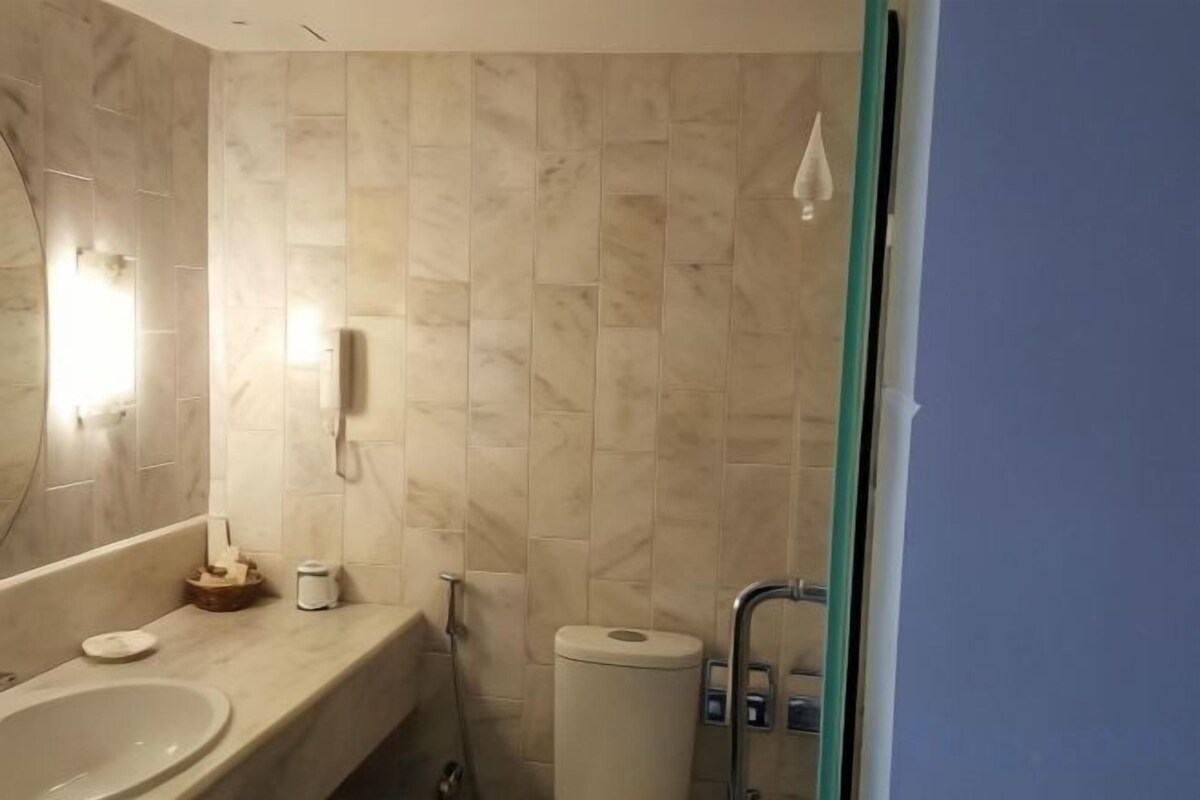 Bathroom | Shower, bathrobes, slippers