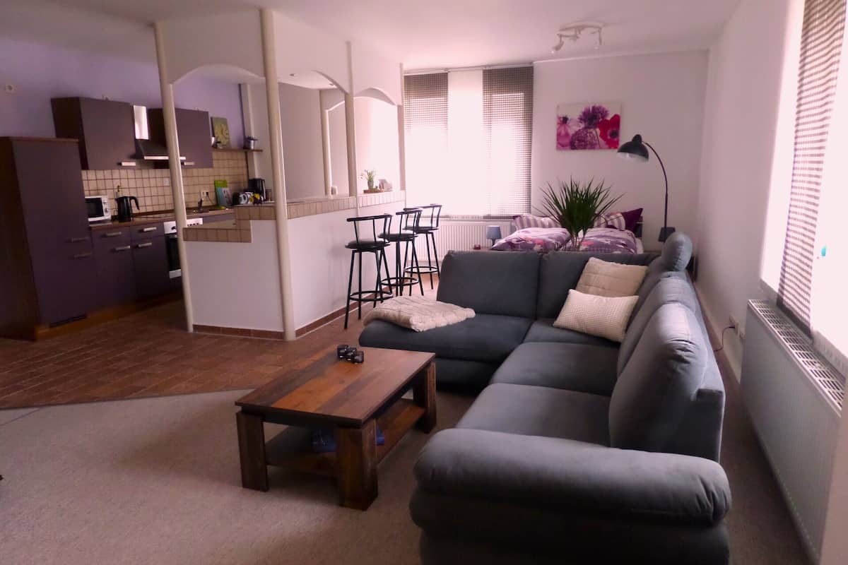 Departamento, con acceso para personas discapacitadas, vista a la ciudad (Ferienwohnung 1) | Interior