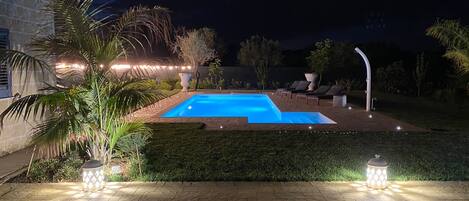 Außenpool, beheizter Pool