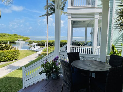 Spectacular Ocean Front Home In Beautiful Islamorada!Slip,Com Pool, & Prv Bch