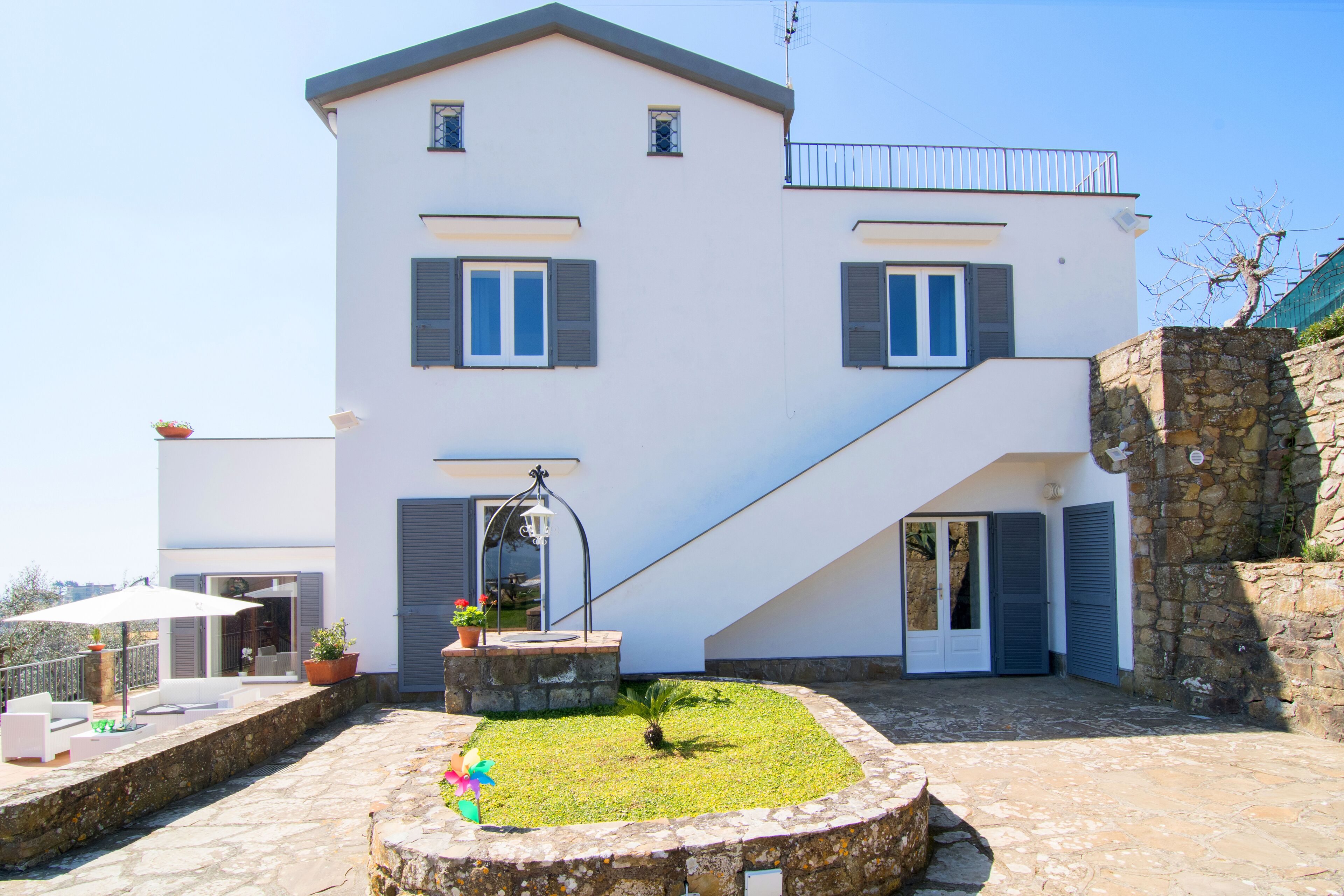 Façade de l’hébergement