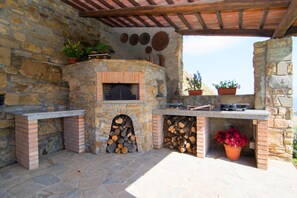 Aire de pique-nique/barbecue