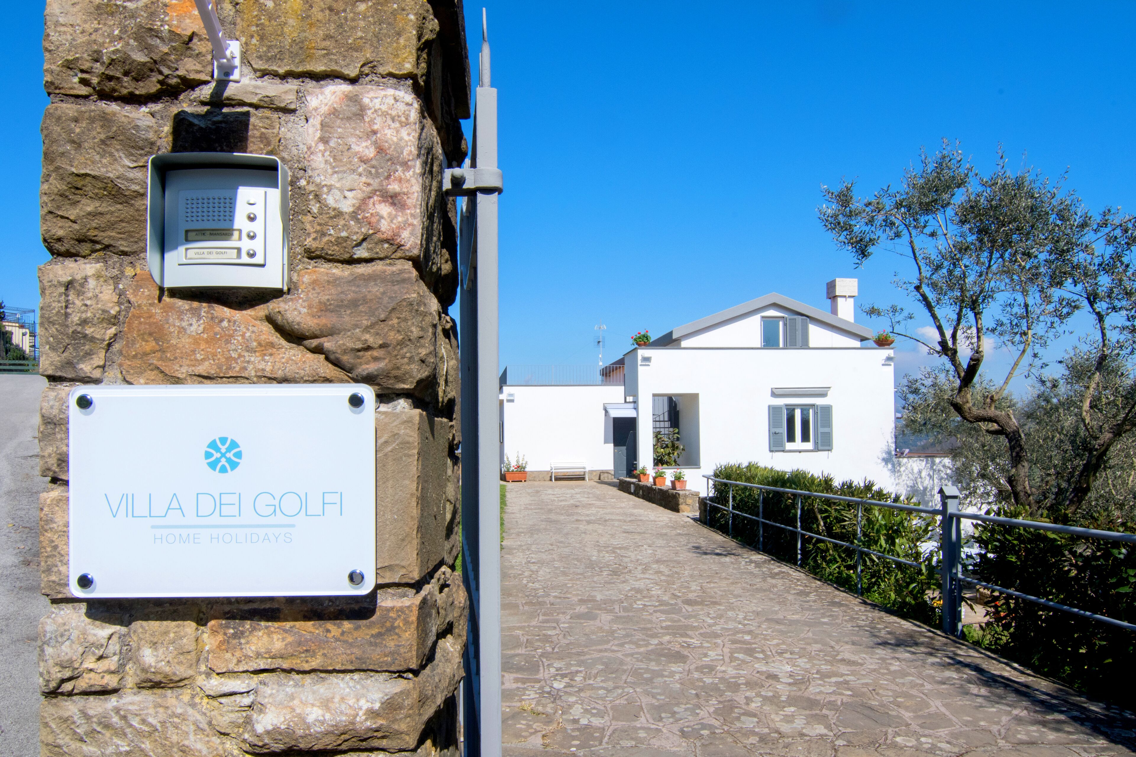 Façade de l’hébergement