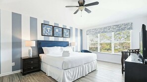 6 quartos, ferros/tábuas de passar roupa, Wi-Fi, roupa de cama