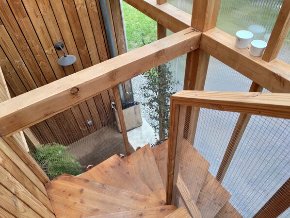 Enceinte de l’hébergement