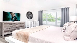 7 bedrooms, in-room safe, iron/ironing board, travel cot