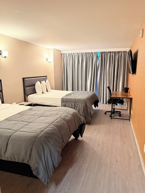 Individually decorated, individually furnished, iron/ironing board