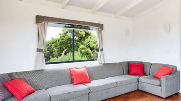 Flatskjerm-TV og bordtennis