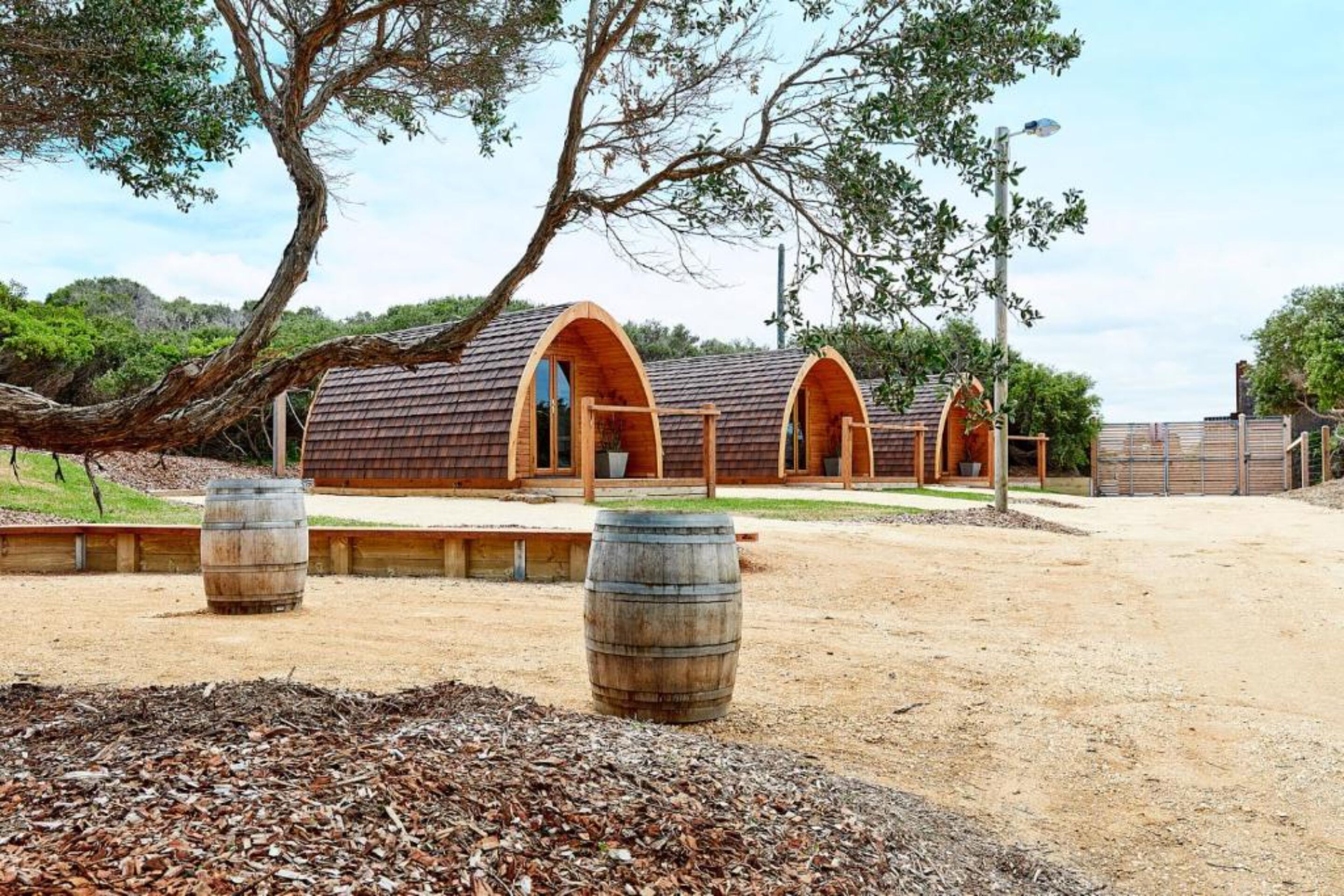 Glamping Pods | Pemandangan dari kamar