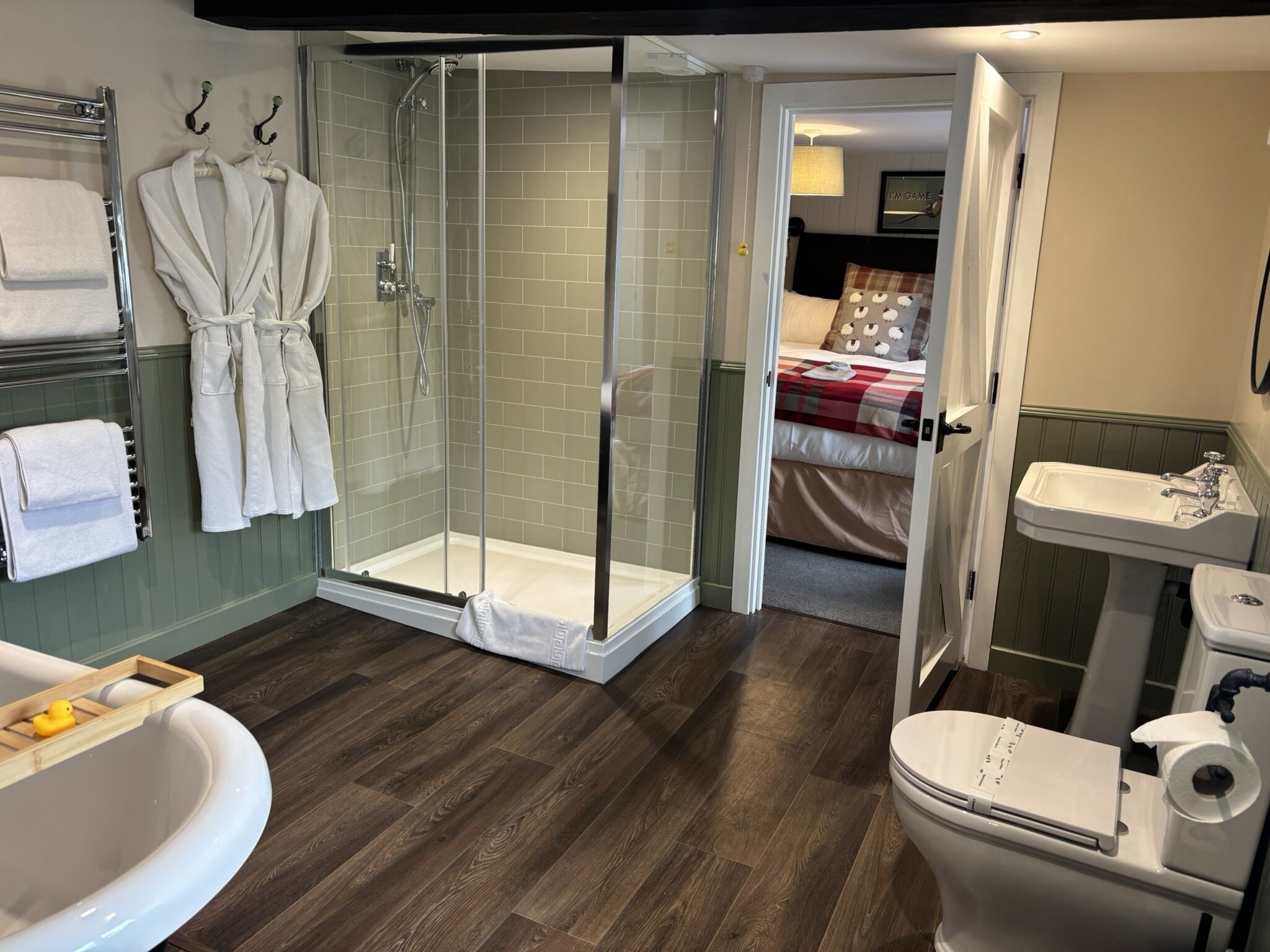 Habitació doble Deluxe, amb bany privat | Bany
