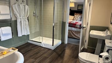 Habitació doble Deluxe, amb bany privat | Bany