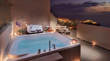 Appartement Luxe, 3 chambres, bain à remous, vue mer | Vue de la chambre