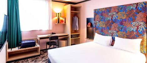 Sengetøy av topp kvalitet, safe på rommet og individuelt innredet