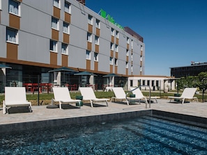 Seasonal outdoor pool