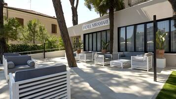 Fassade der Unterkunft