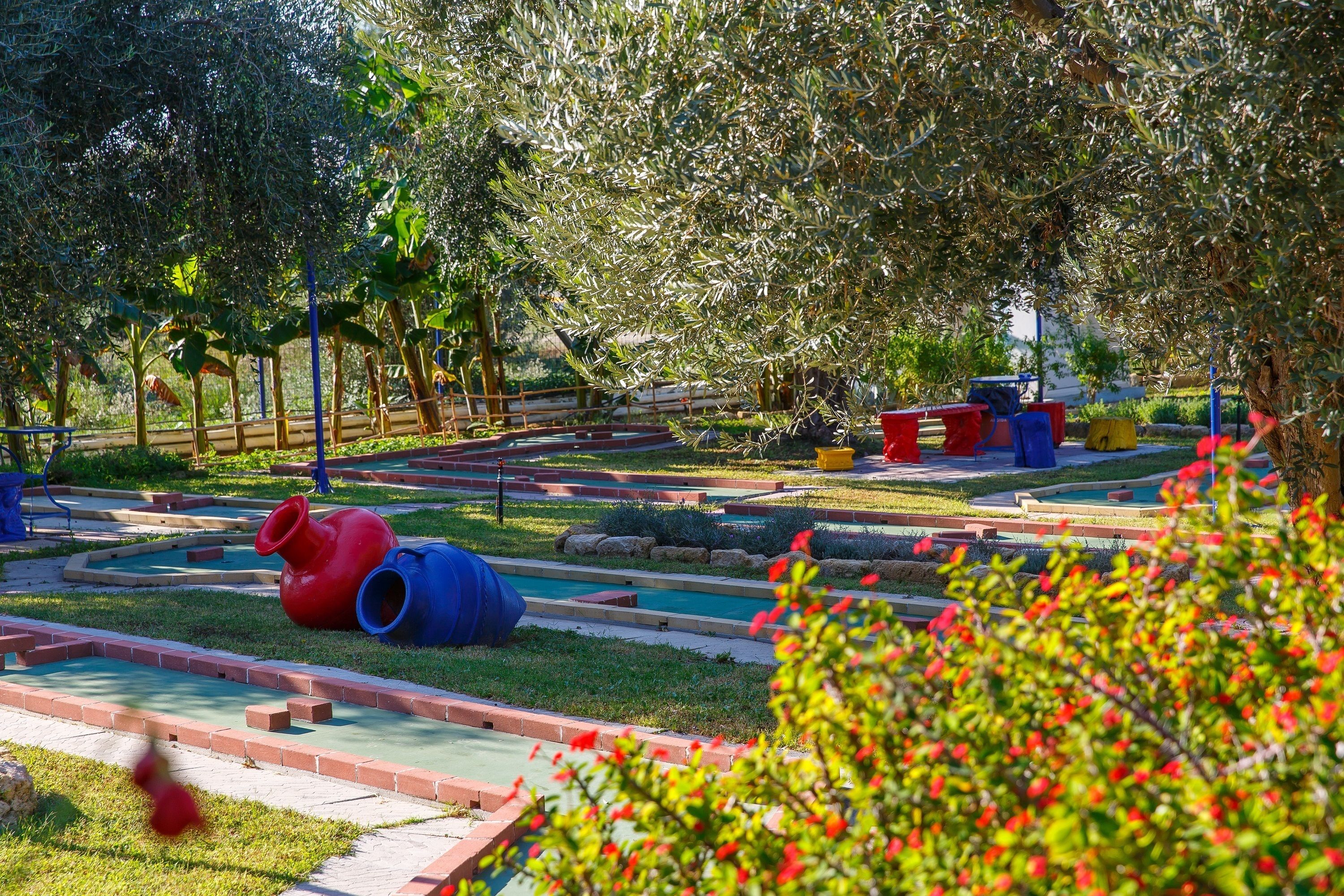 Área de juegos infantiles al aire libre