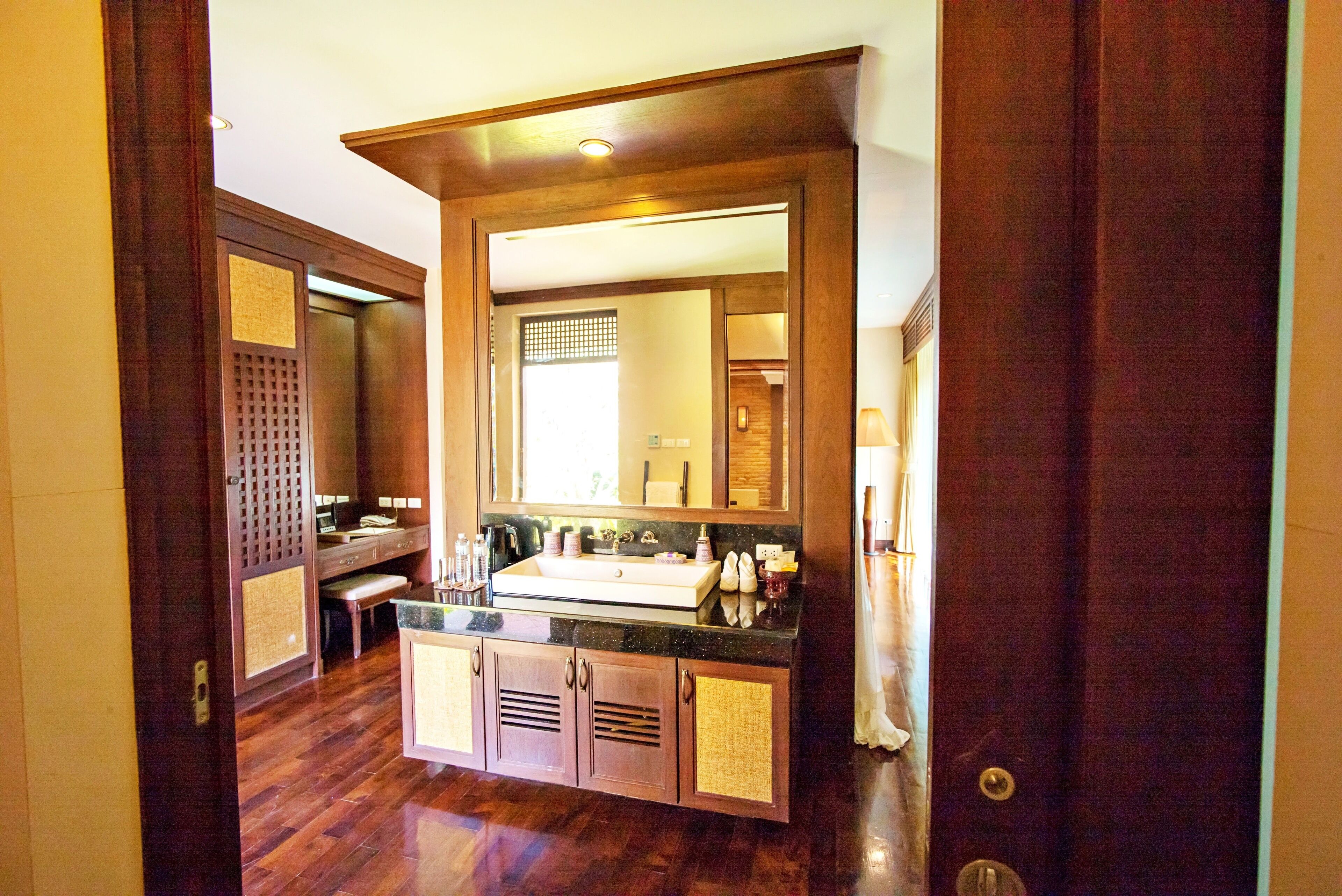 deluxe river villas | accessible bathroom