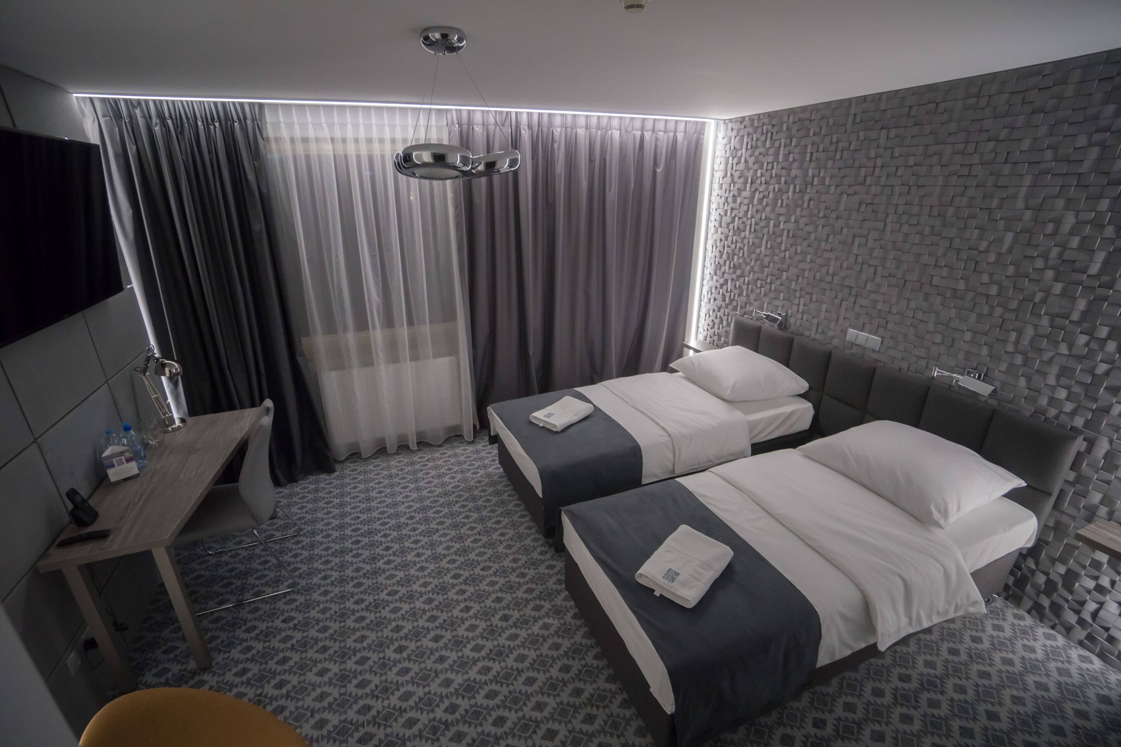 executive triple room | premium bedding, desk, laptop workspace, free wifi