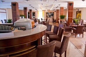 Sala de estar en el lobby