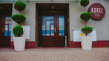 Entrada de la propiedad