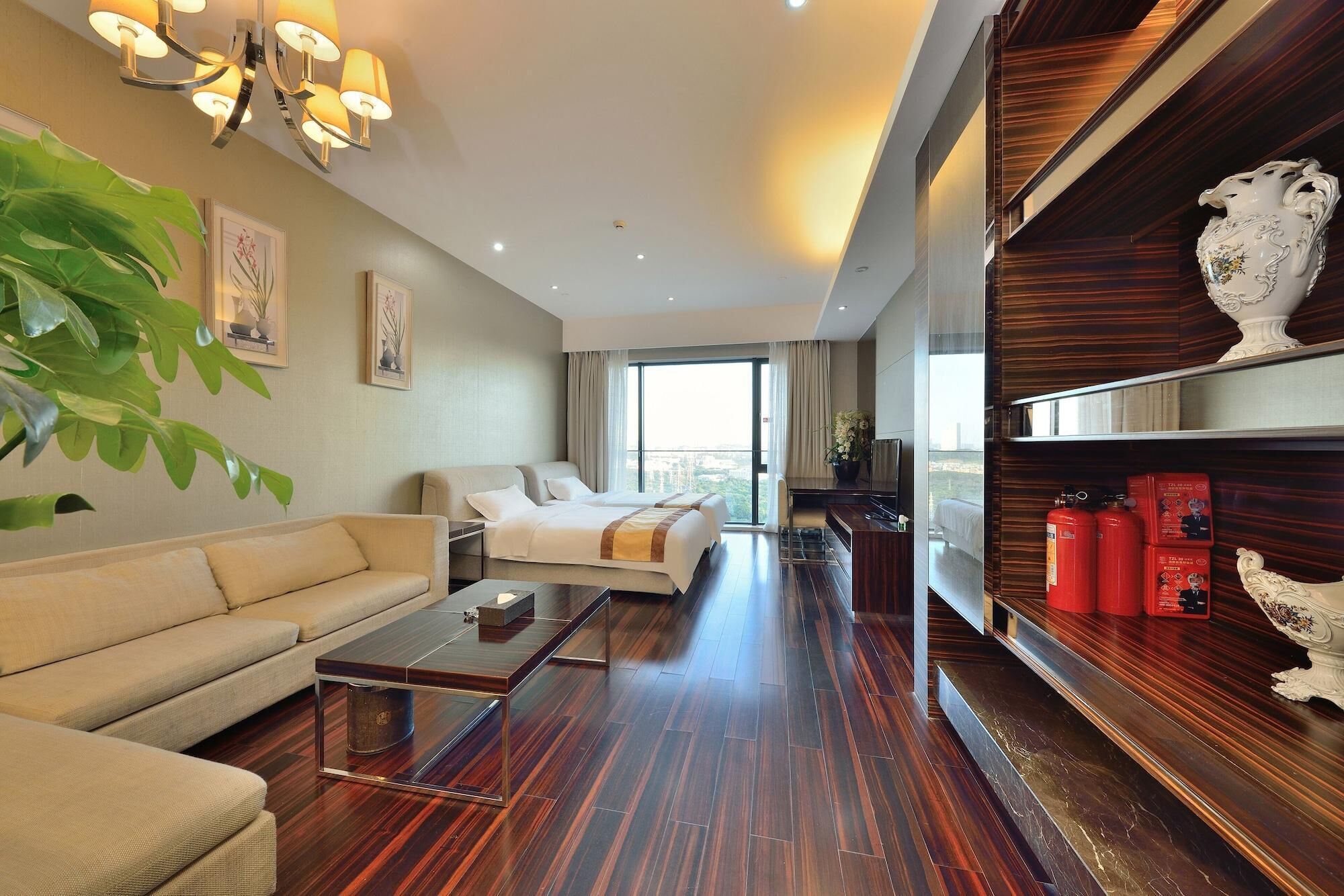 Minibar, desk, blackout curtains, soundproofing