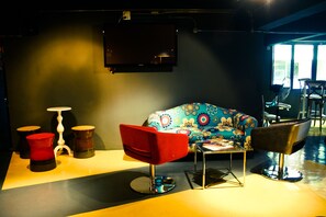 Sala de estar en el lobby