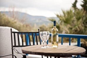 Chambre triple | Vue du balcon