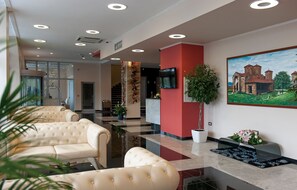 Sala de estar en el lobby