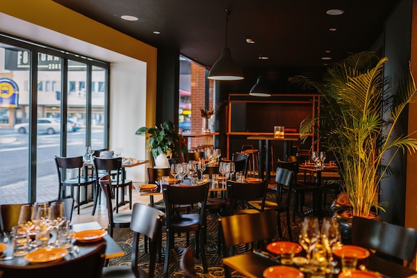 Breakfast, lunch and dinner served