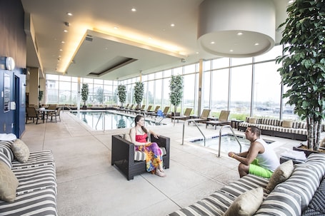 Outdoor spa tub. Akwesasne Mohawk Casino Resort and Players Inn
