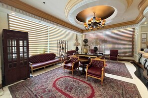 Zona de estar del vestíbulo