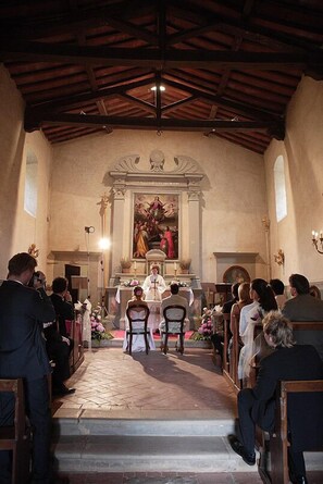 Innenbereich für Hochzeiten
