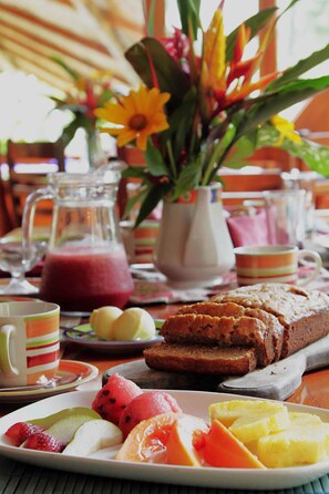 Daily full breakfast (USD 13 per person)