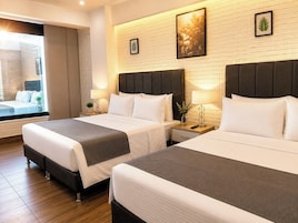ห้องสแตนดาร์ดทวิน | ผ้านวมขนเป็ด, เตียงเมมโมรีโฟม, ห้องเก็บเสียง, Wi-Fi ฟรี