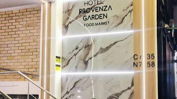 Overnatningsstedets facade